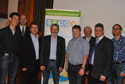 Die Vorstandschaft (links) ist für das operative Geschäft der BEGG zuständig, der Aufsichtsrat (rechts) für die Kontrolle.